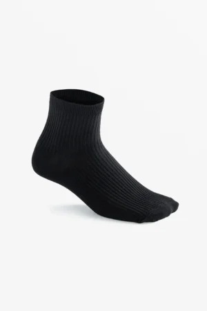 Pack de 2 pares de calcetines de mezcla de algodón - Negro
