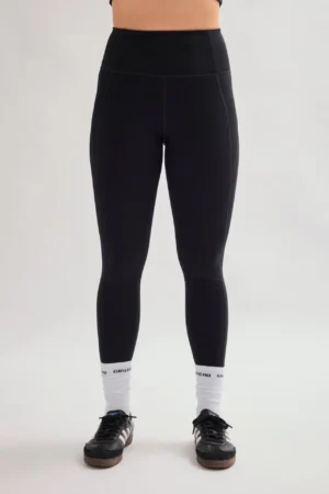 Legging largo de tejido compresivo y tiro alto