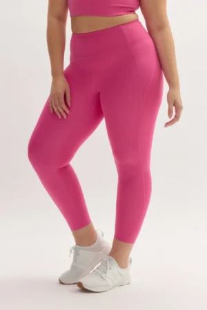 Legging largo de tejido compresivo y tiro alto