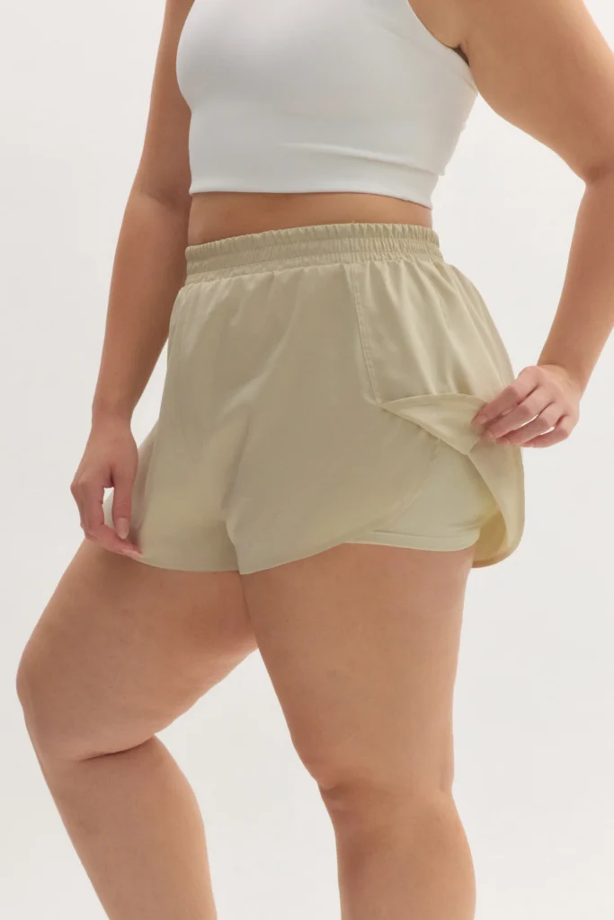 Short con legging de tejido ligero