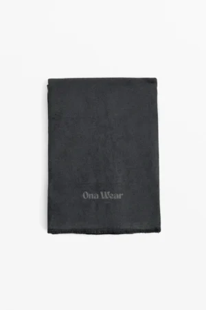 Toalla ajustable para esterilla de yoga - Negro